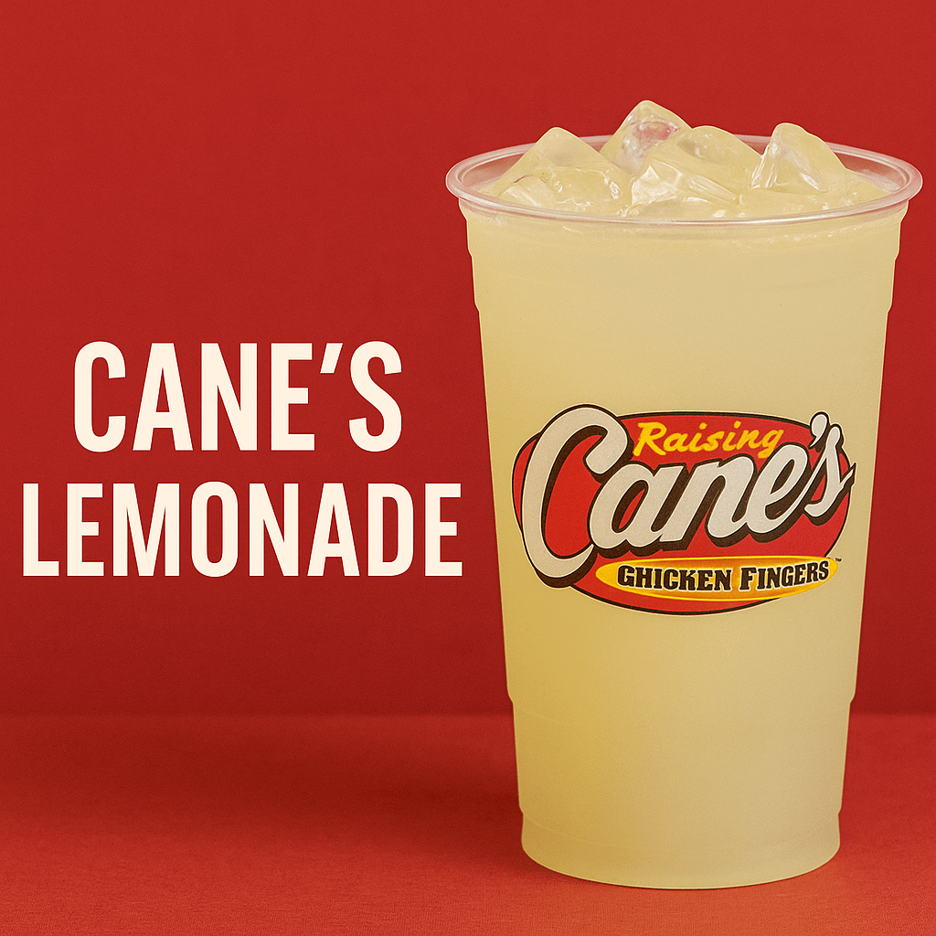 Raising Cane’s Lemonade 1 Cane’s Lemonade