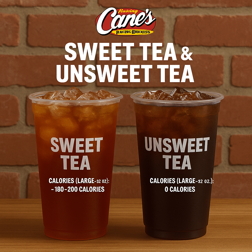 sweet and unsweet tea