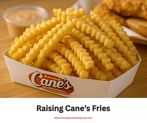 Raising Cane’s crinkle cut Fries