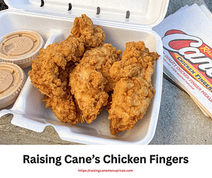 RAISING CANES CHICKEN FINGERS