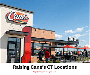 raising cane's ct locations