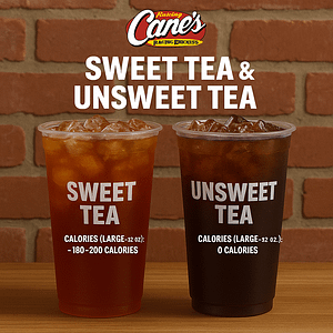 sweet and unsweet tea
