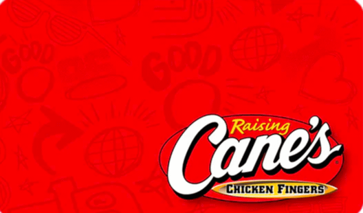 Cane's Logo Branded Gift Card
