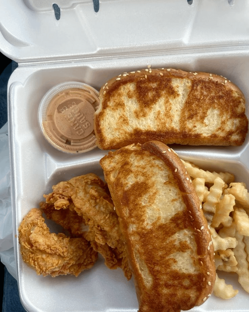 Raising Cane’s Texas Toast Calories 2 TEXAS TOAST WITH EVERY MEAL