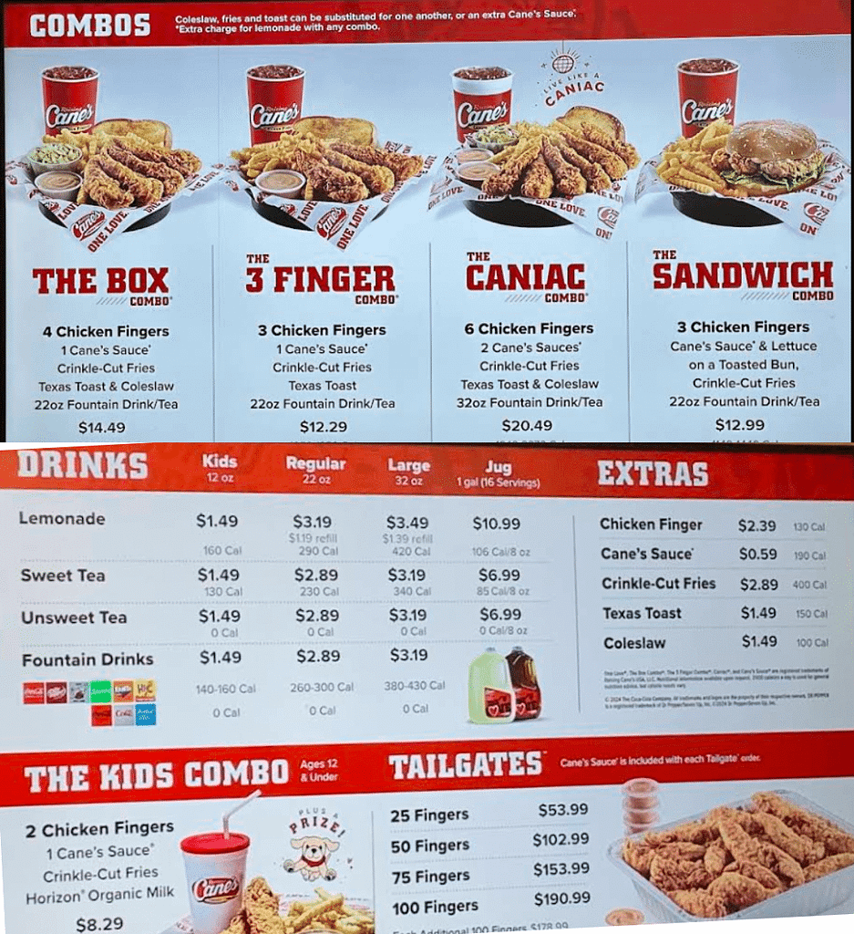 raising canes san jose