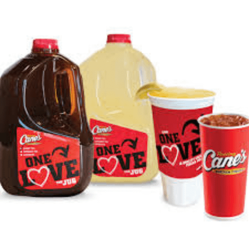 Raising Cane's drinks menu